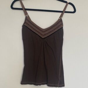 Abercrombie & Fitch brown cami